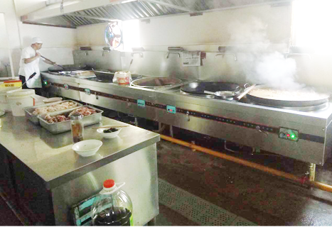 青白江人和学校食堂好色先生APP下载设备现场使用图片