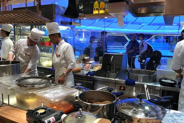 成都牧兰西北菜餐饮店好色先生APP下载设备图片