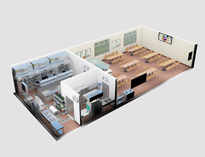 餐饮厨具公司告诉你快餐店好色先生APP下载功能区如何设计